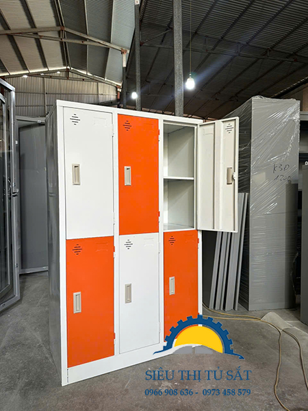 tủ sắt locker 6 ngăn
