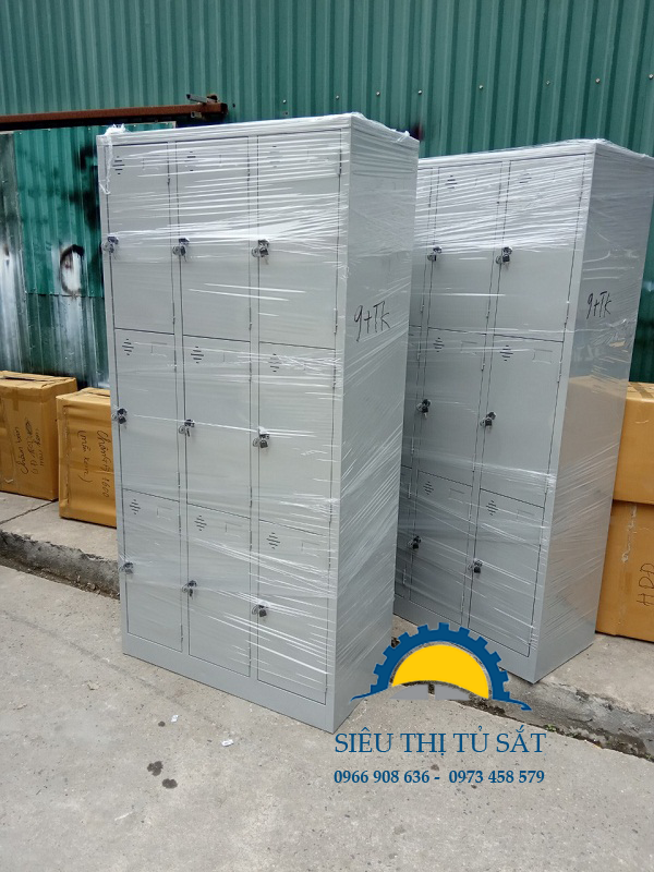 Phân phối tủ sắt locker 9 ngăn tại Lương Thế Vinh, Nam Từ Liêm, Hà Nội 2