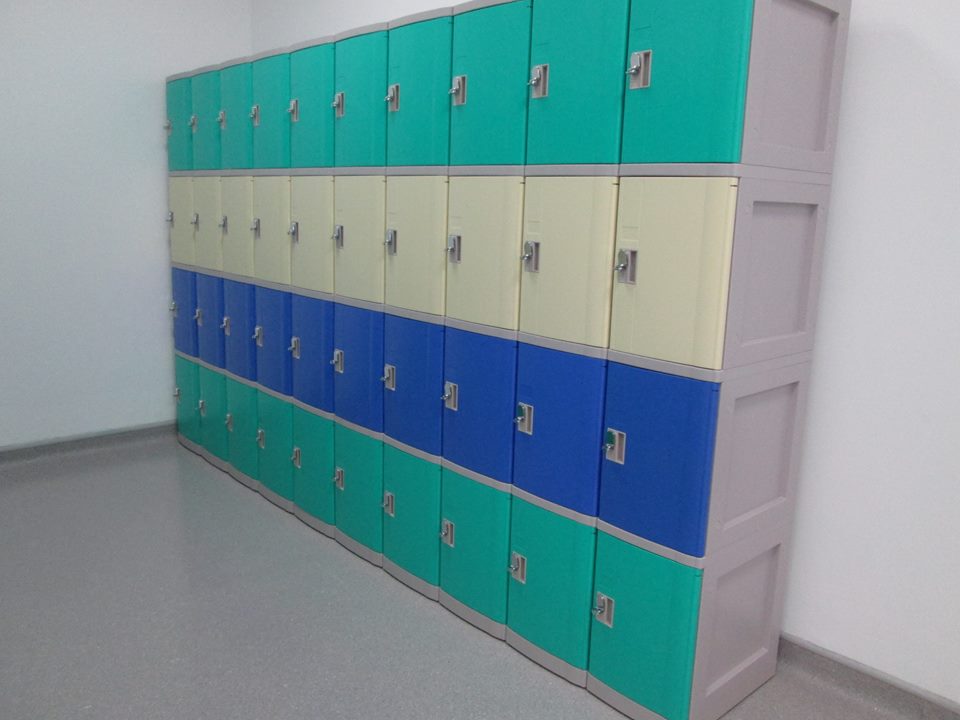 Mẫu tủ sắt nào dành cho khối bệnh viện hiện nay 1 tủ locker cho bệnh viện
