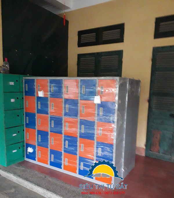 Tủ sắt mầm non tại trường mầm non An Bình, Lạc Thủy, Hòa Bình 1