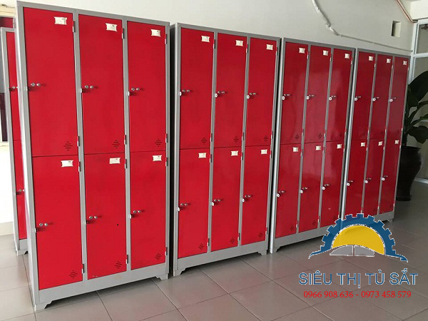 Phân phối 38 tủ sắt 6 ngăn quần áo tại Đà Nẵng 2 Phân phối 38 tủ sắt 6 ngăn quần áo tại Đà Nẵng 2
