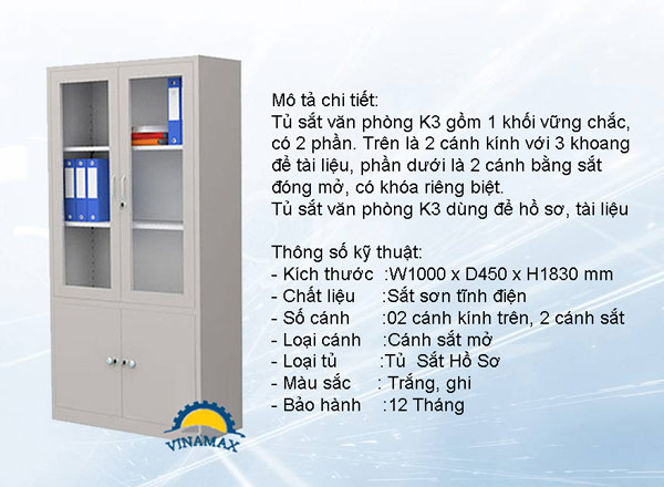 Tủ sắt văn phòng chất lươngj tốt