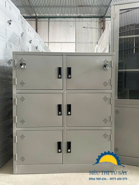 Tủ sắt để hồ sơ 6 ngăn