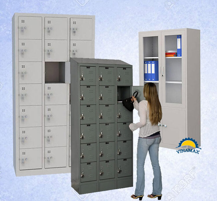 Tủ sắt để đồ công nhân