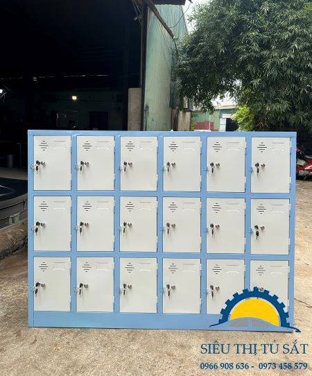 Vai trò tủ sắt mầm non 18 ngăn tại trường học 3 tủ sắt mầm non 18 ngăn