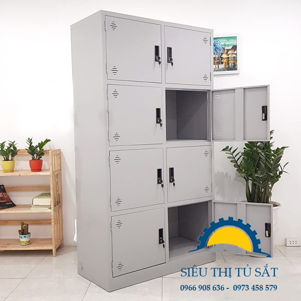 Tủ sắt để hồ sơ 8 ngăn 3 tu sat van phong 8 canh img
