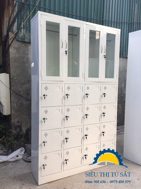 Nhận đơn hàng sản xuất tủ sắt văn phòng kết hợp tủ loker theo yêu cầu 1