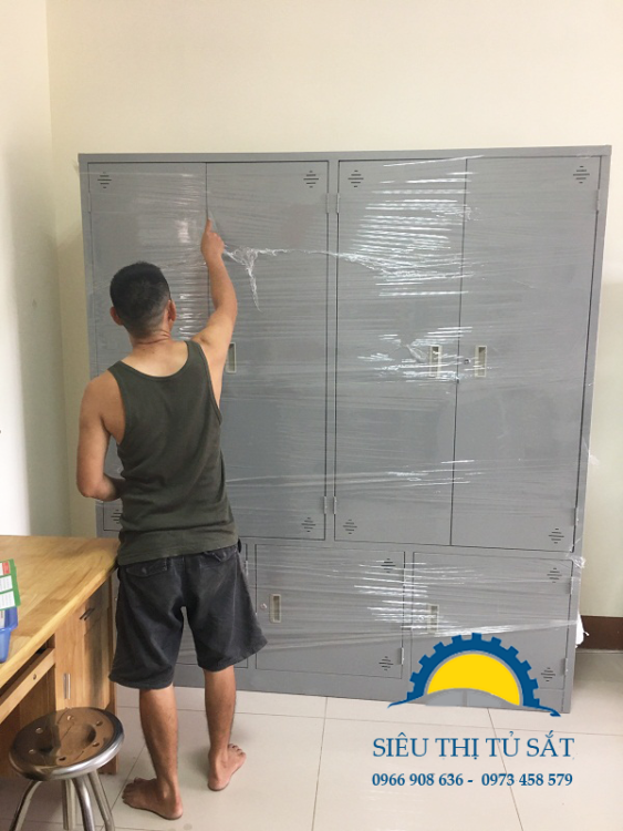 Phân phối 2 mẫu tủ văn phòng tại trường tiểu học Lê Quý Đôn Từ Liêm, Hà Nội