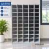 Tủ locker 50 ngăn để giày dép 3 Tủ sắt locker 50 ngăn để giày dép